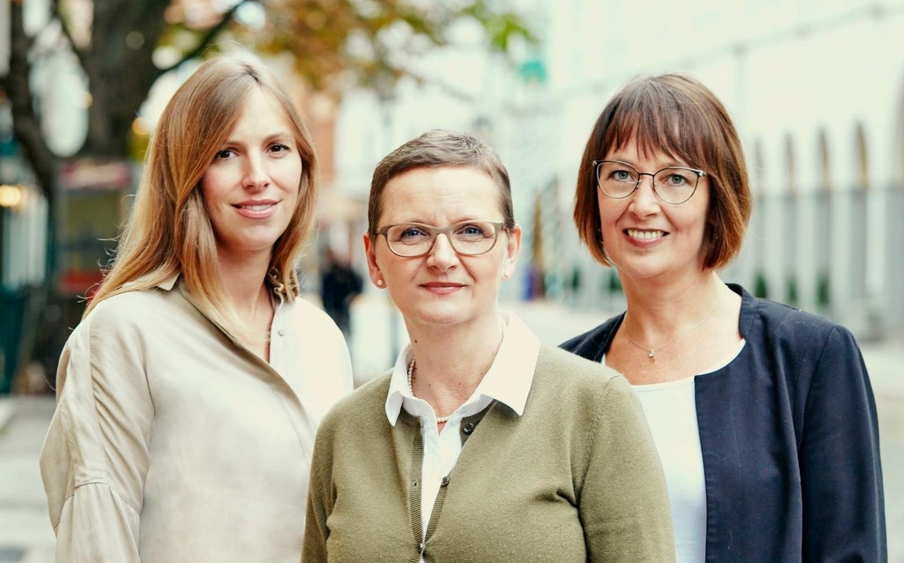 Carolin Lindenmaier, Christine Berg (Vorsitz) und Anke Römer bilden ab 1. Januar 2021 das neue Leitungsgremium des HDF Kino