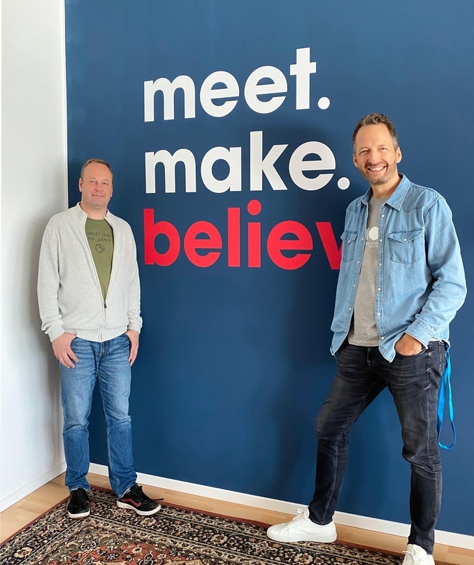 Neue Partner: Julian-Denis Höger (links, Senior Label Manager Believe) und Steffen Harning (Geschäftsführer MCP Production und Mitbegründer von Milk & Sugar)