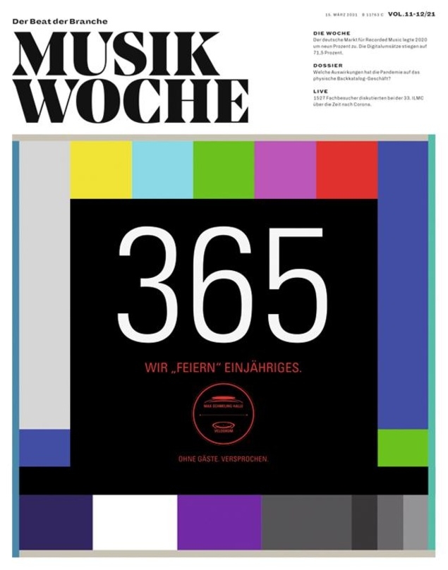 Die E-Paper-Ausgabe von MusikWoche Vol. 11+12 2021