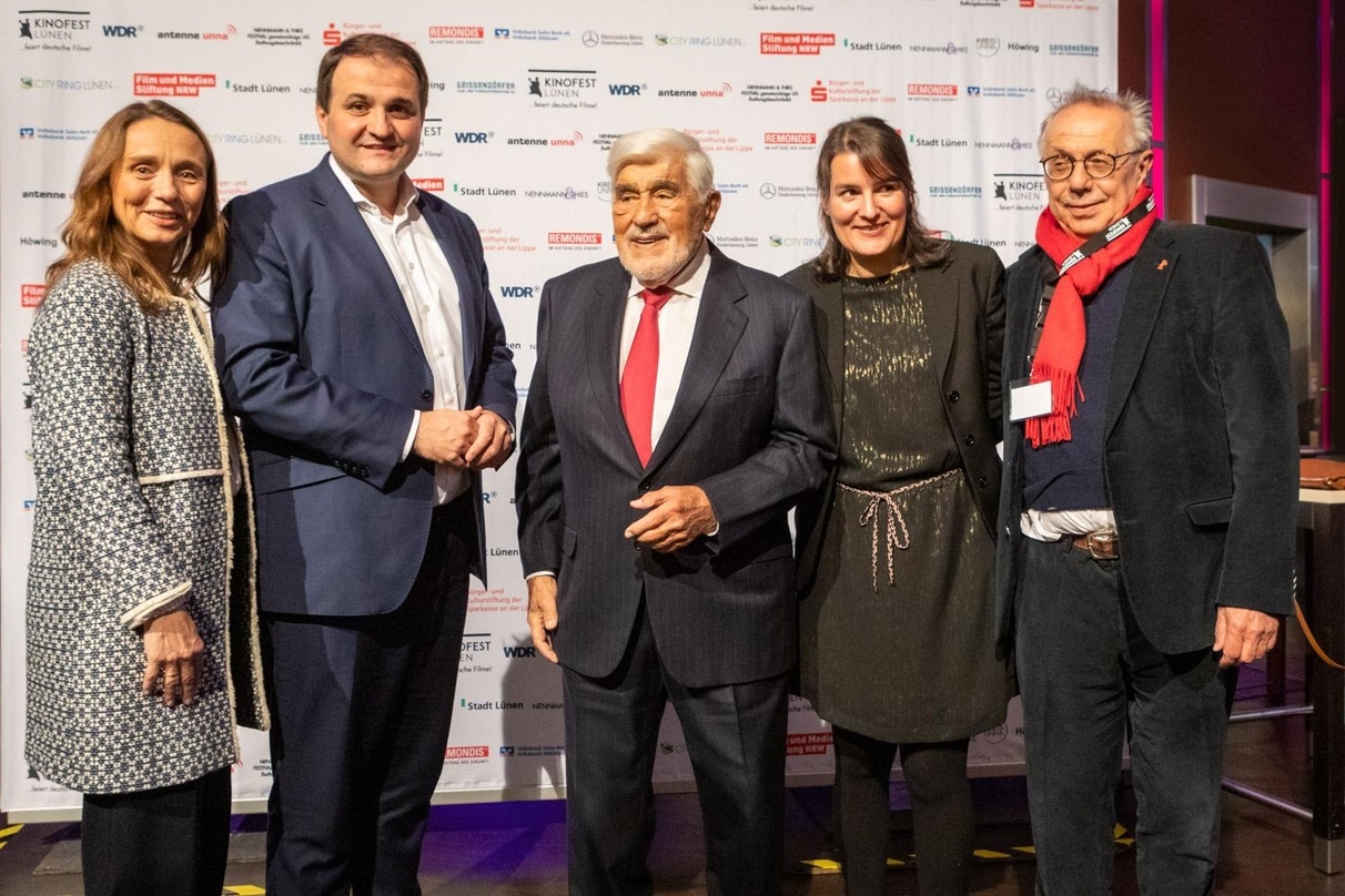 Ehrenpreisträger Mario Adorf besuchte das Kinofest Lünen