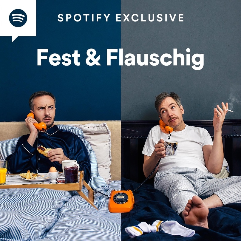 Seit fünf Jahren konstant in den Podcast-Charts: Olli Schulz (rechts) und Jan Böhmermann