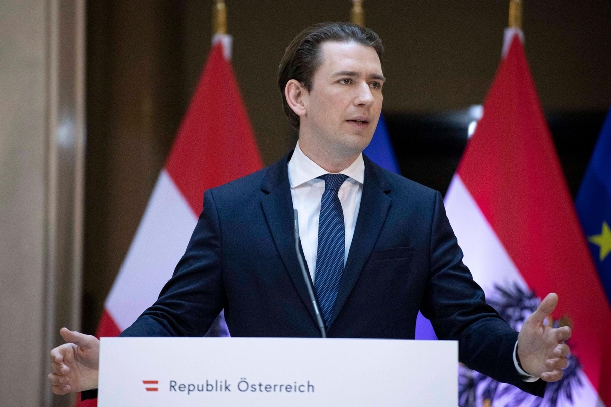 Bundeskanzler Sebastian Kurz gab heute Details zu Österreichs Öffnungsplänen bekannt