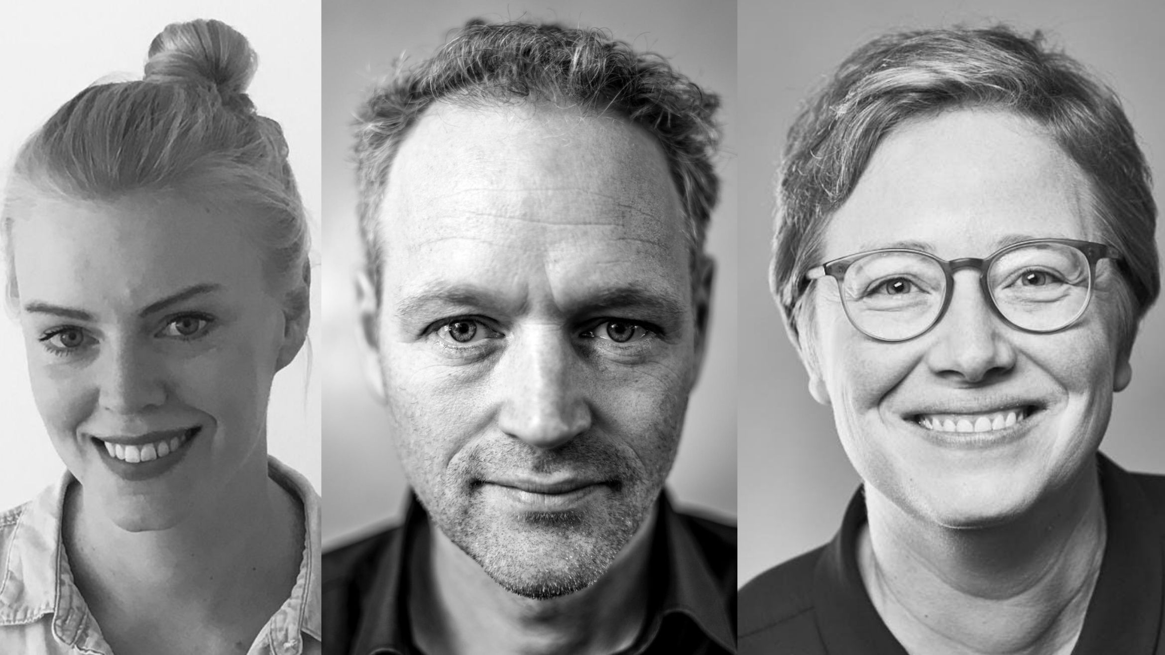 Geli Tangermann und Mathis Neuburger sind neue Vize-Chefredakteure bei der "Mopo", Eva Jost ist neue Digital-Chefin (v.l.) –