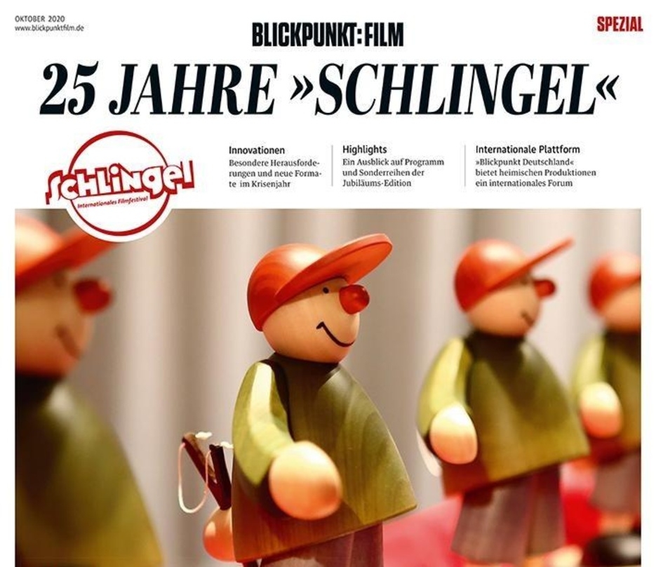 Aktuell digital erschienen: das Sonderheft zur 25. Ausgabe von Schlingel - Internationales Filmfestival für Kinder und junges Publikum