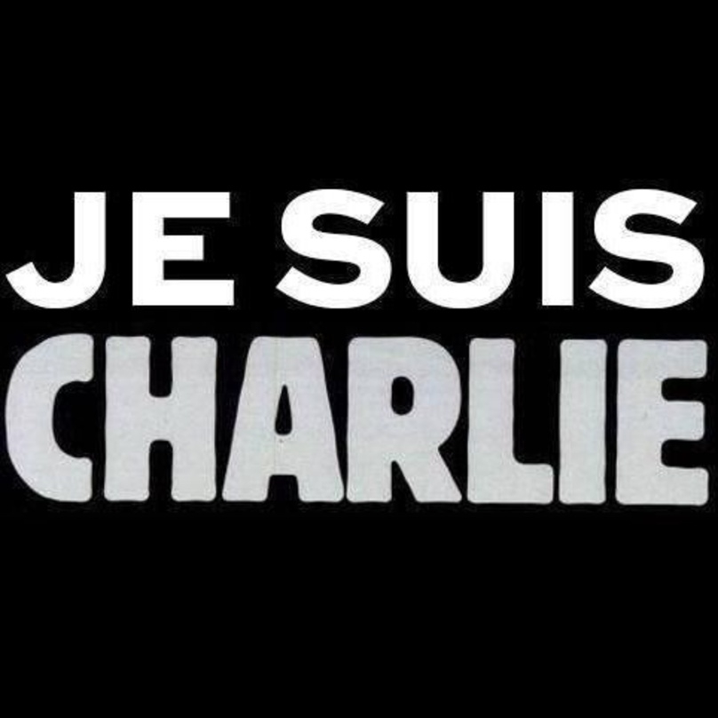 Solidarität mit der französischen Satirezeitschrift "Charlie Hebdo"