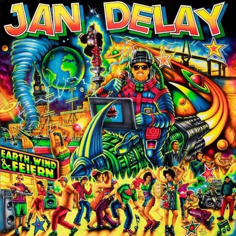 Jan Delay veröffentlicht am 21. Mai über Universal Music sein neues Album "Earth, Wind & Feiern"