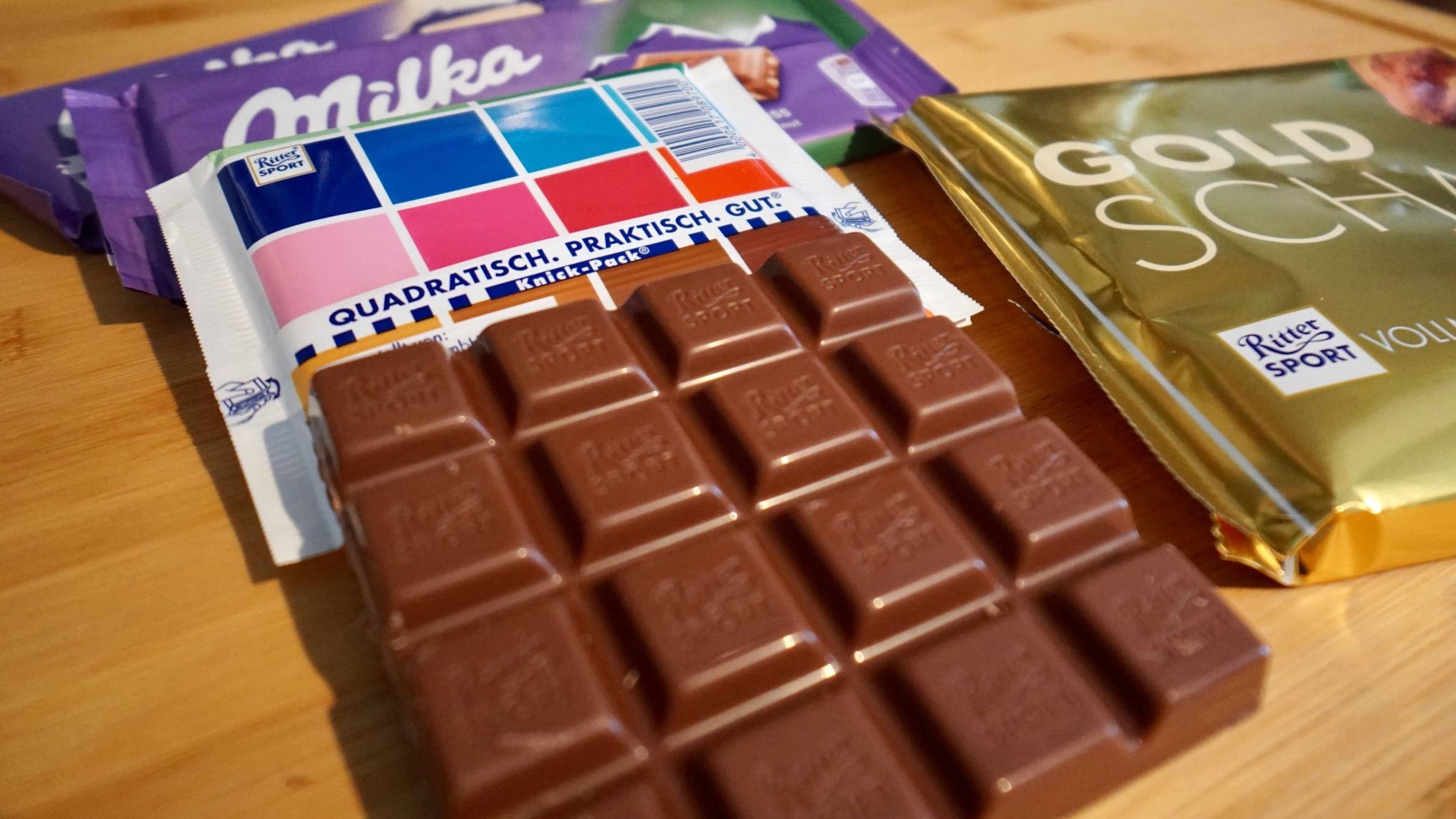 Darf weiterhin als einzige Schokolade quadratisch bleiben: Ritter Sport – 