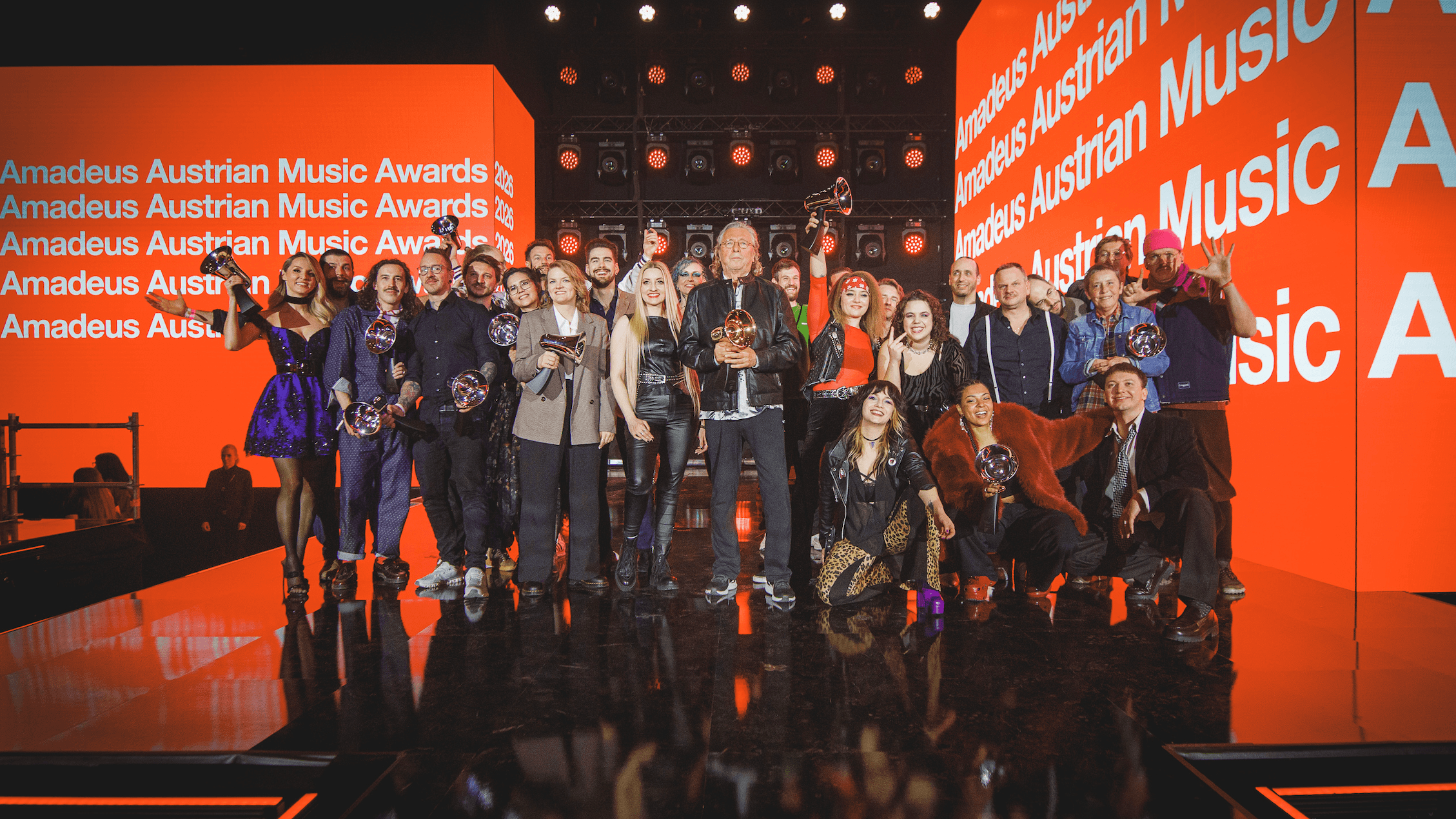 Amadeus-Verleihung mit 13 Sieger:innen