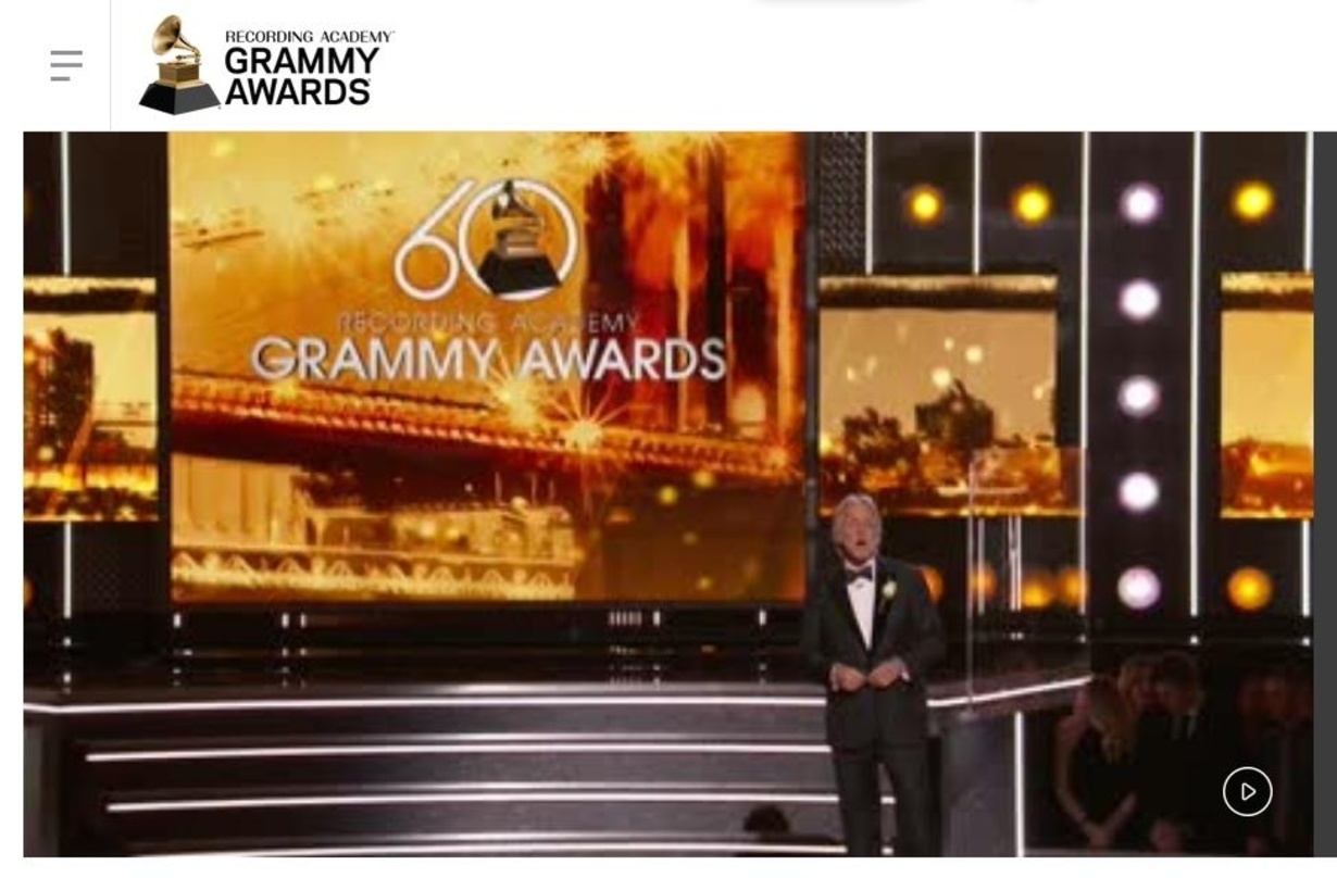Will seinen Vertrag als Grammy-Boss nicht verlängern: Neil Portnow, hier in einem Videoclip zur 60. Verleihung des US-Musikpreises auf den Onlineseiten der Grammy-Organisatoren