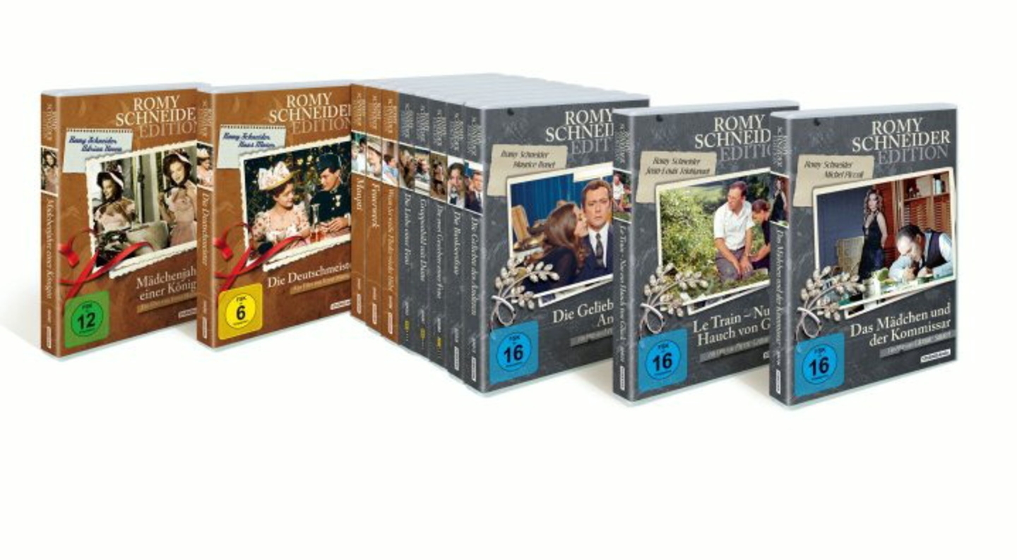Ab Mitte mai als Einzel-Titel im Handel: die "Romy Schneider Edition"