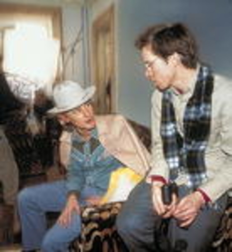 Wes Anderson (r.) mit seinem Koautor und Schauspieler Owen Wilson