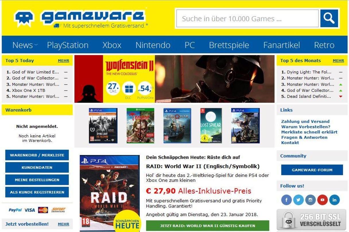 Künnftig will die gameware.at keine Microsoft-Konsolen verkaufen