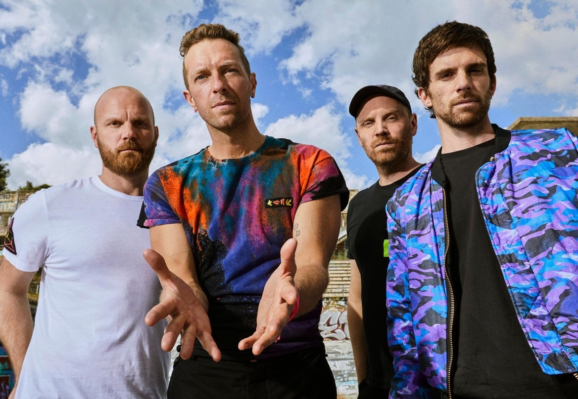 Kündigen umweltfreundliche Welttounee an: Coldplay