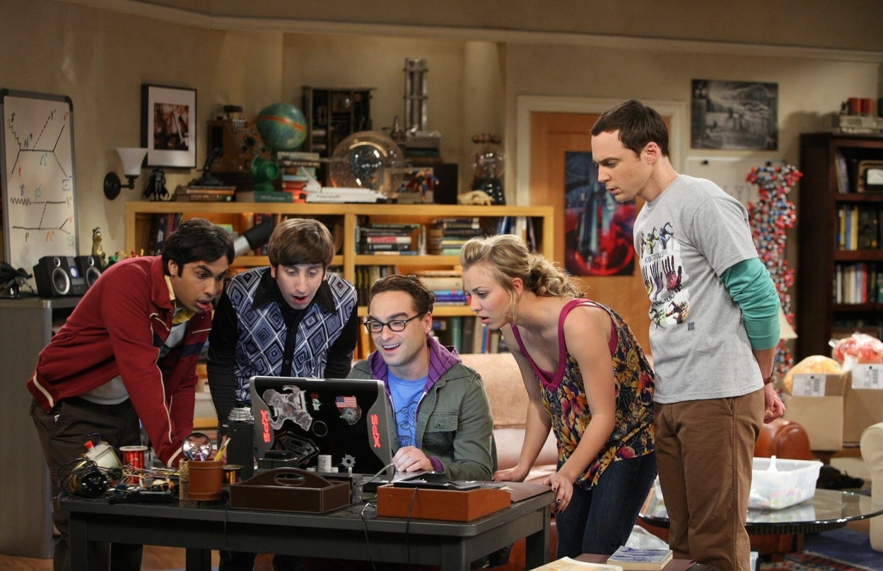 "The Big Bang Theory" ist in den VoD-Charts wieder weit vorne dabei