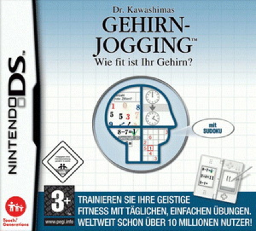 Kehrte wieder einmal auf Platz eins der DS-Charts zurück: "Dr. Kawashimas Gehirn-Jogging"