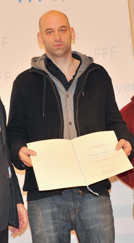 Christian Ilg, hier bei der Verleihung der FFF-Kinoprogrammprämien 2009, wird 2017 für das Babylon Kino am Stadtpark in Fürth mit dem Spitzenpreis ausgezeichnet