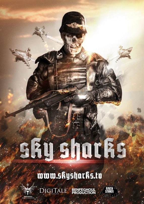 Für "Sky Sharks" wurde ein Crowdfunding-Kampagne bei Kickstarter in Deutschland gestartet