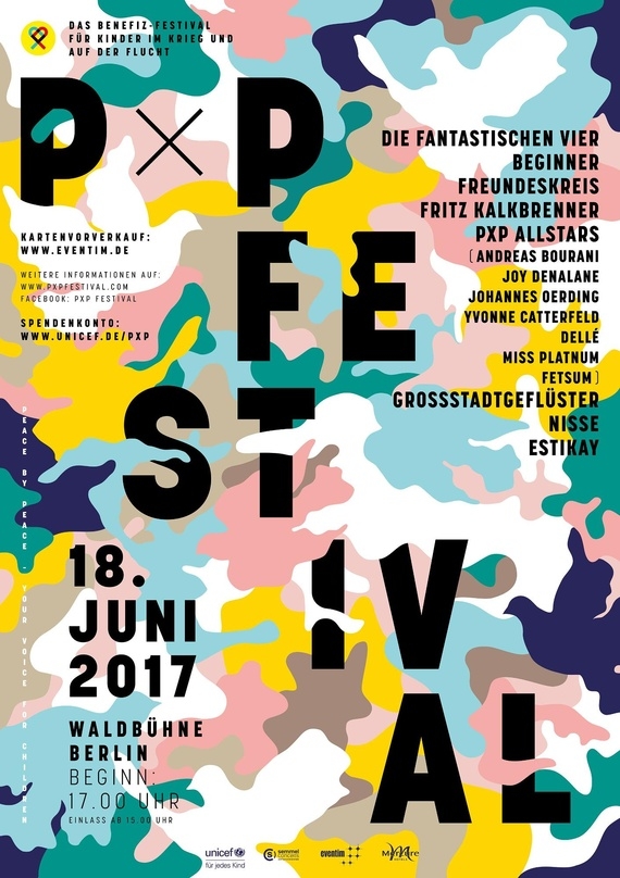Steigt am 18. Juni: die zweite Ausgabe des "Peace x Peace"-Konzerts auf der Waldbühne