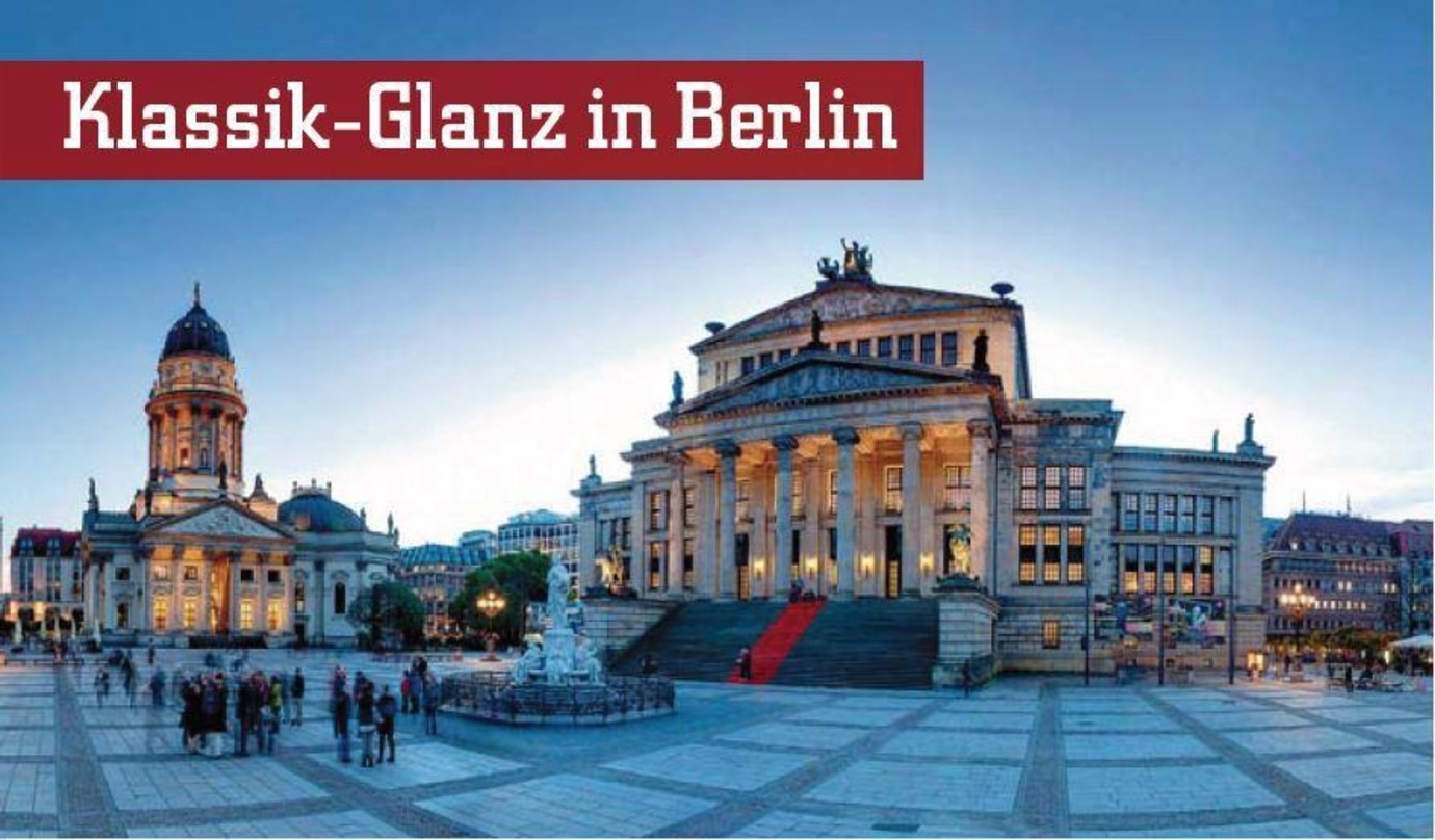 2015 wieder Austragungsort für den Echo Klassik: Das Konzerthaus am Gendarmenmarkt
