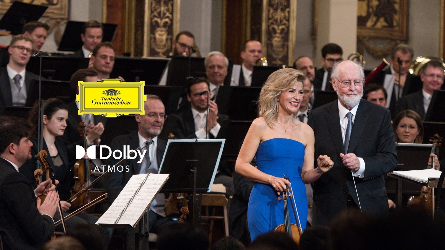 Ihr Konzert gibt es nun auch in Dolby Atmos: Anne-Sophie Mutter (links) und John Williams