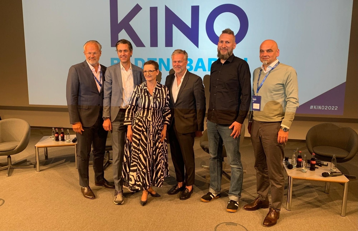 Kim Ludolf Koch, Gregory Theile, Christine Berg, Oliver Koppert, Vincent Bresser und Peter Schauerte