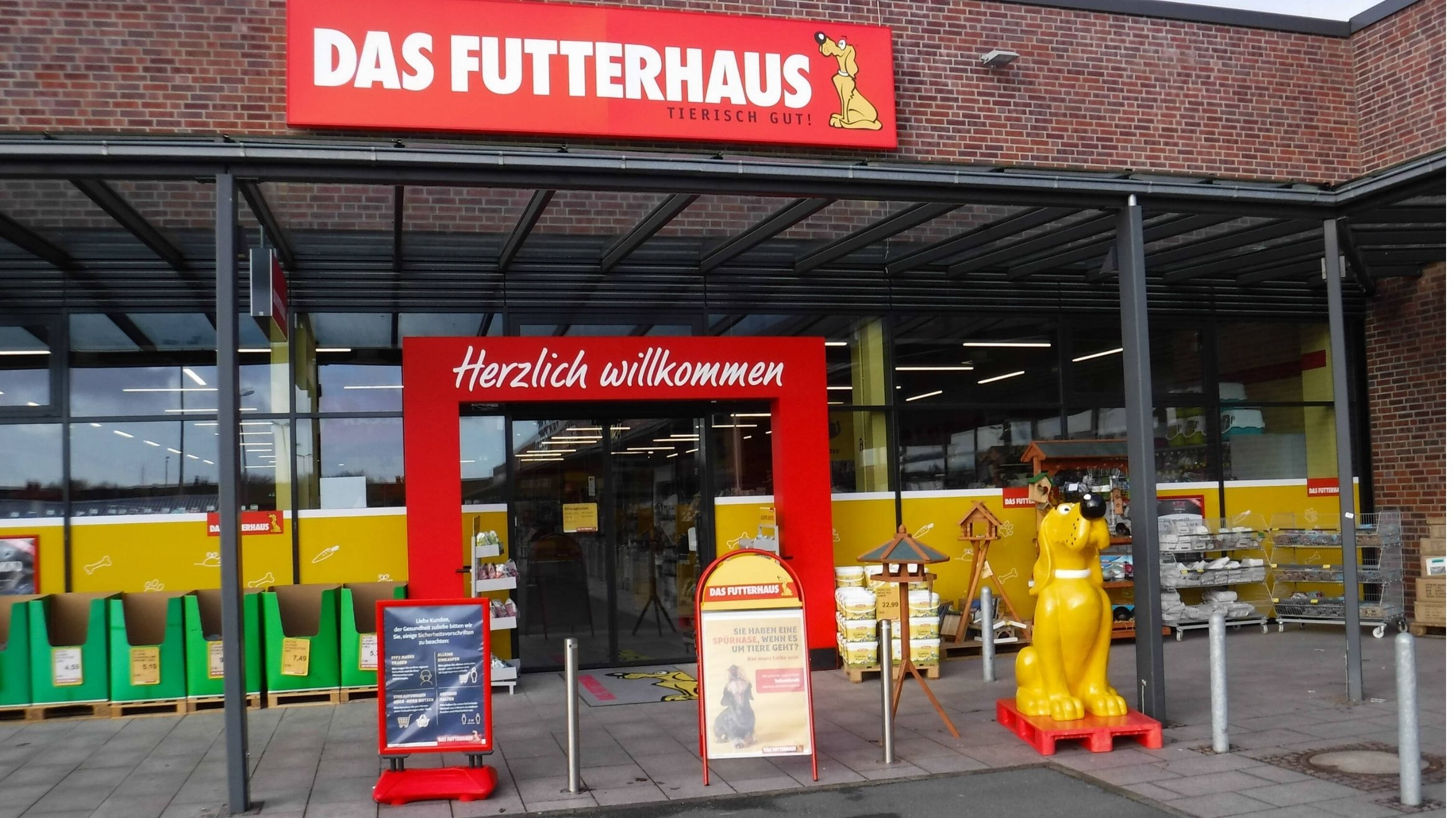 Das Futterhaus hat über 360 Standorte in Deutschland und rund 50 in Österreich – 