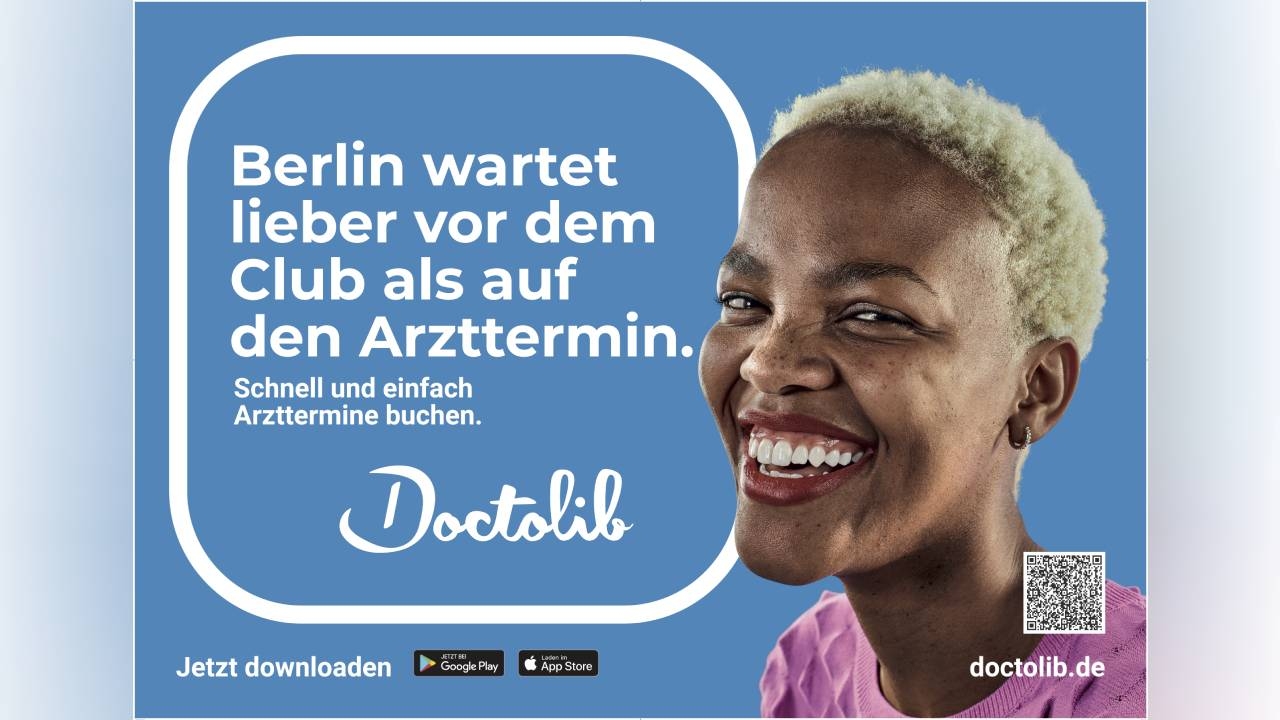 Doctolib-Kampagne fokussiert auf Außenwerbung – 