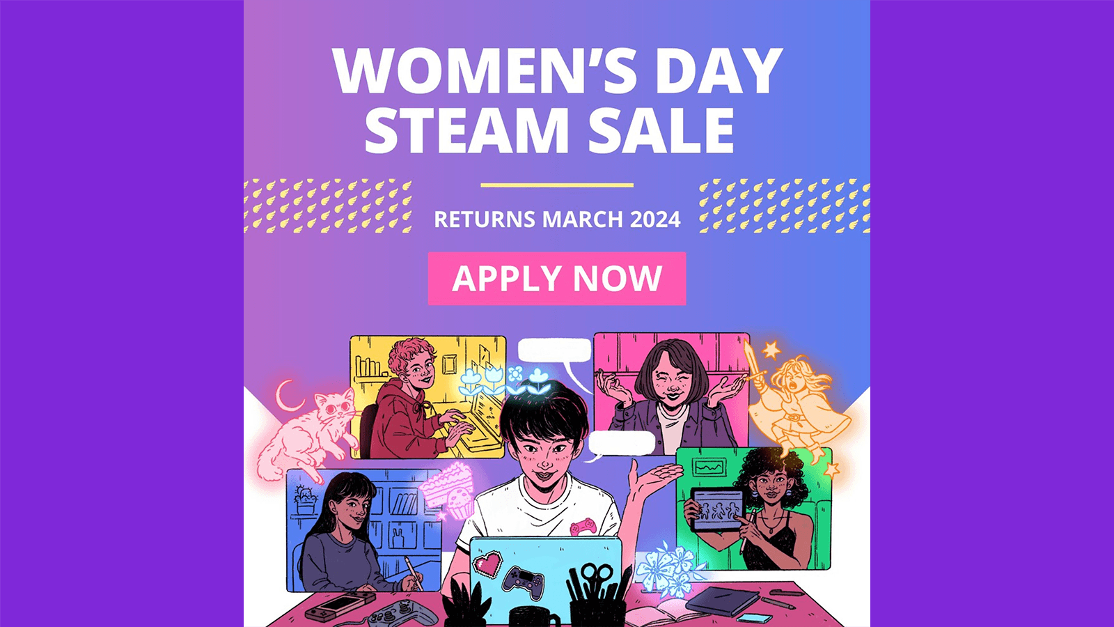 Wings Women’s Day Steam Sale 2024