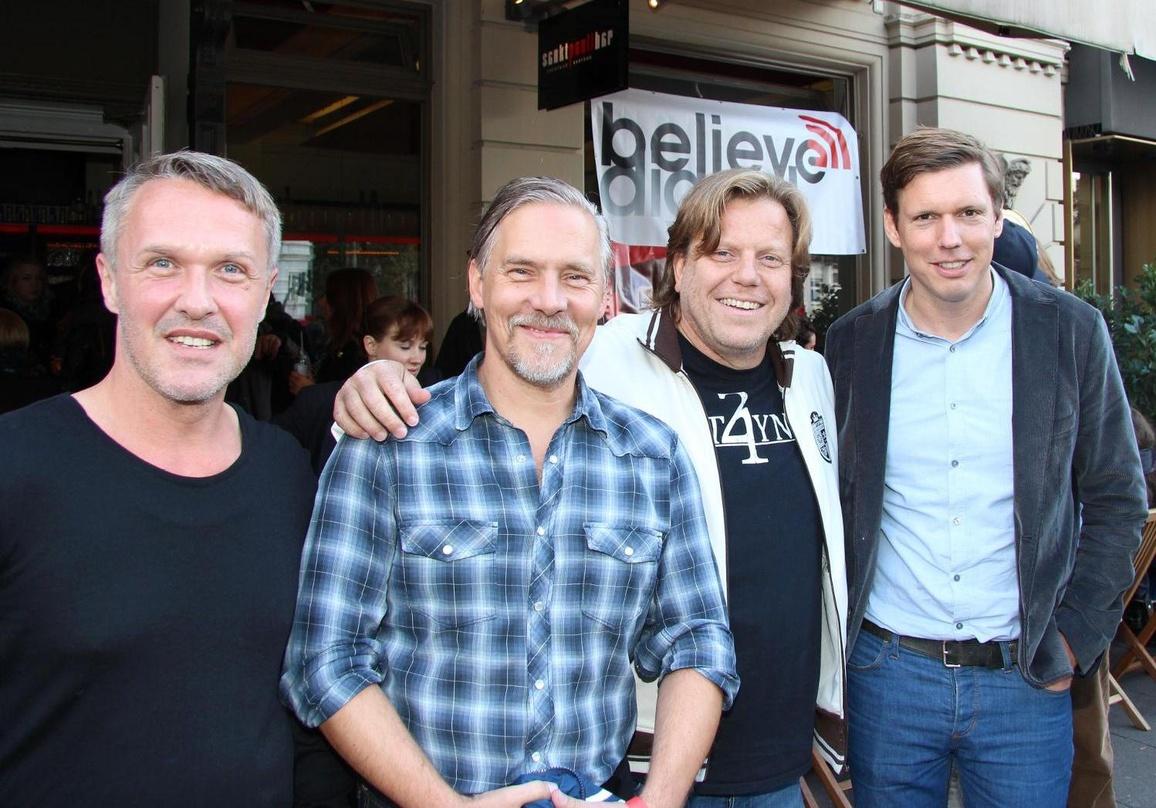 Kümmern sich bei Soulfood Believe Distribution um gemeinsame Kunden (von links): Torsten Mewes, Stefan Ahrens, Jochen Richert und Thorsten Freese