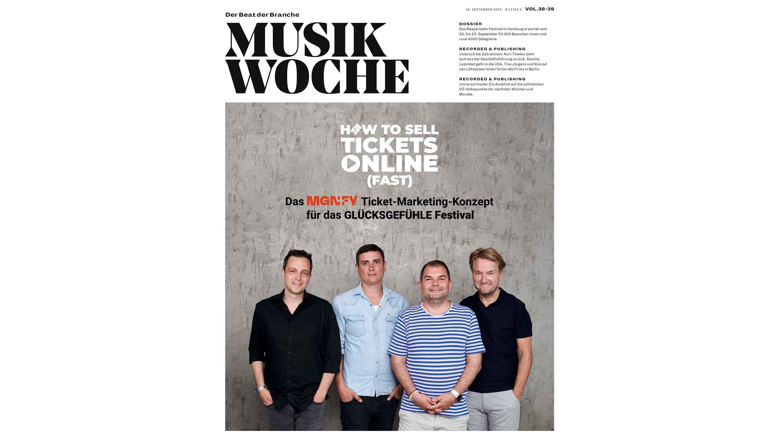 MusikWoche Vol. 38/39 2023