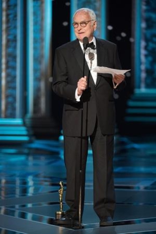 James Ivory bei der Oscarverleihung in diesem Jahr