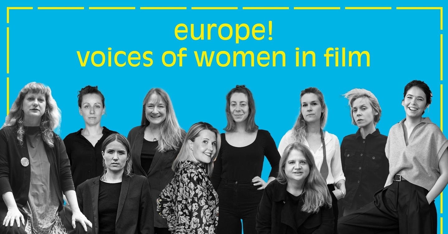Die Teilnehmerinnen an "Europe! Voices of Women in Film" 