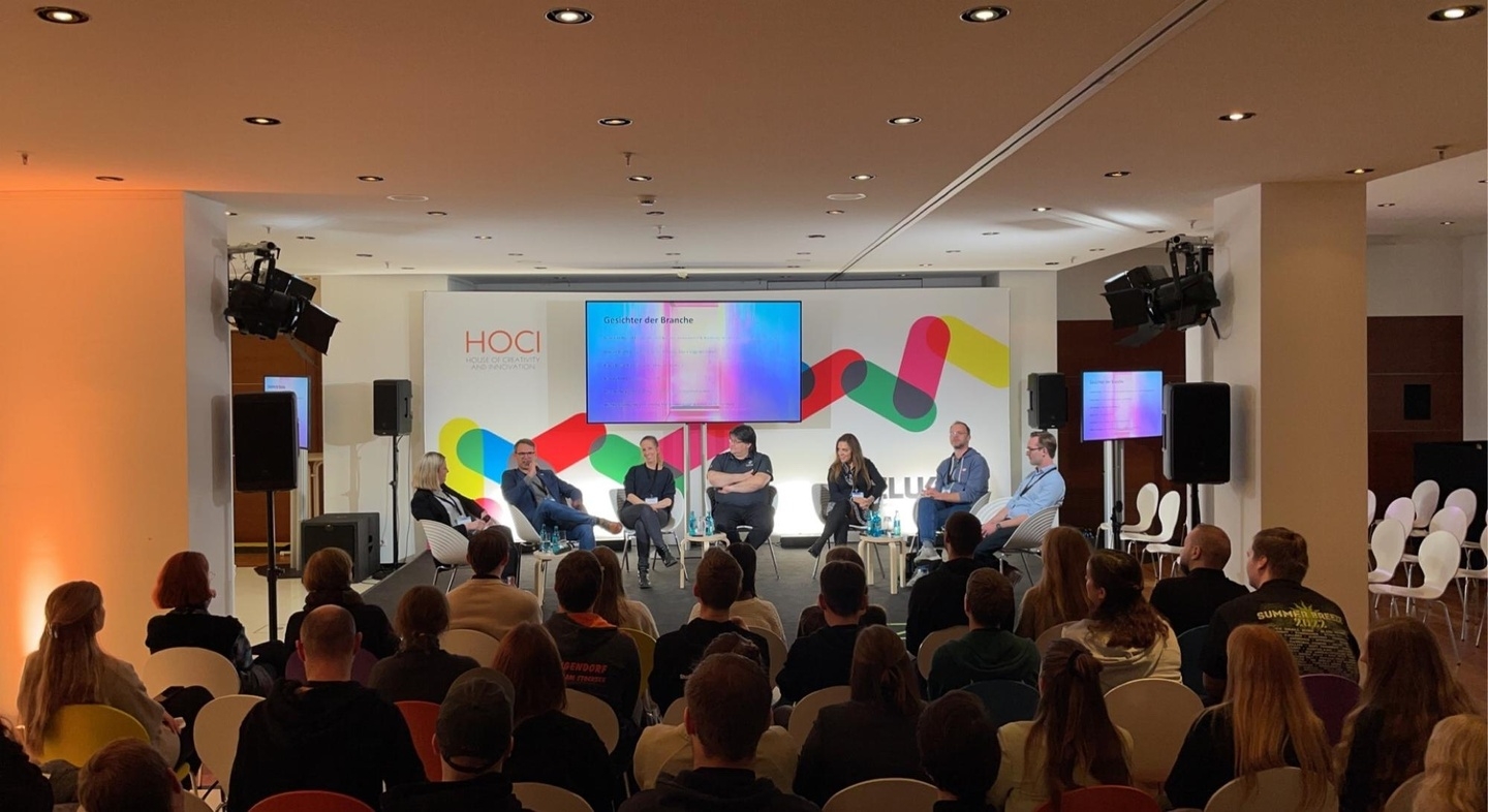 War ein zentraler Programmpunkte beim Future Talents Day: das Panel "Gesichter der Branche"