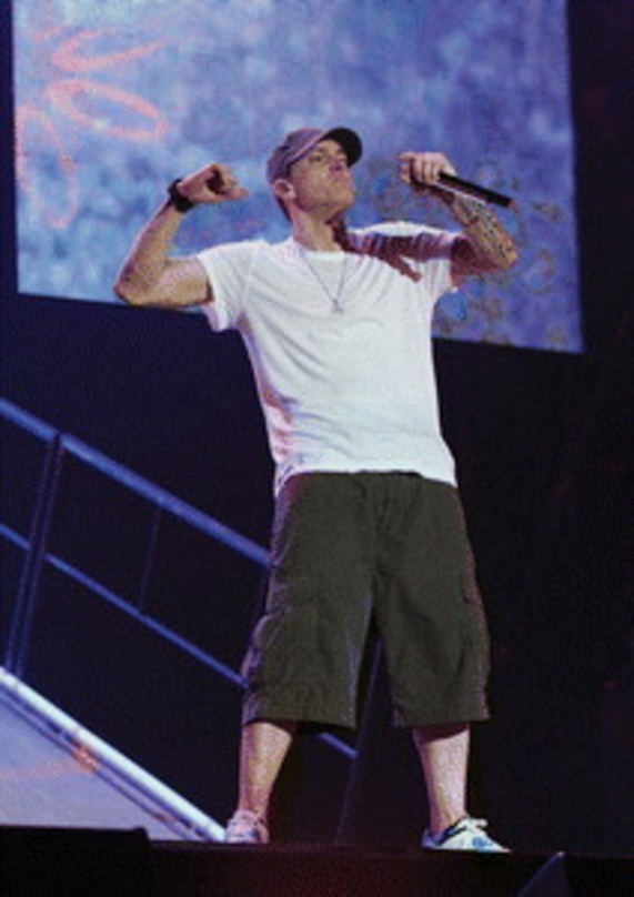 Behauptet die Spitze: Eminem