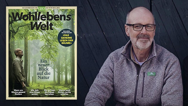 Der Förster als Reporter und Therapeut: Bestseller-Autor Peter Wohlleben ist Namensgeber des neuesten Personality-Magazins von Gruner + Jahr