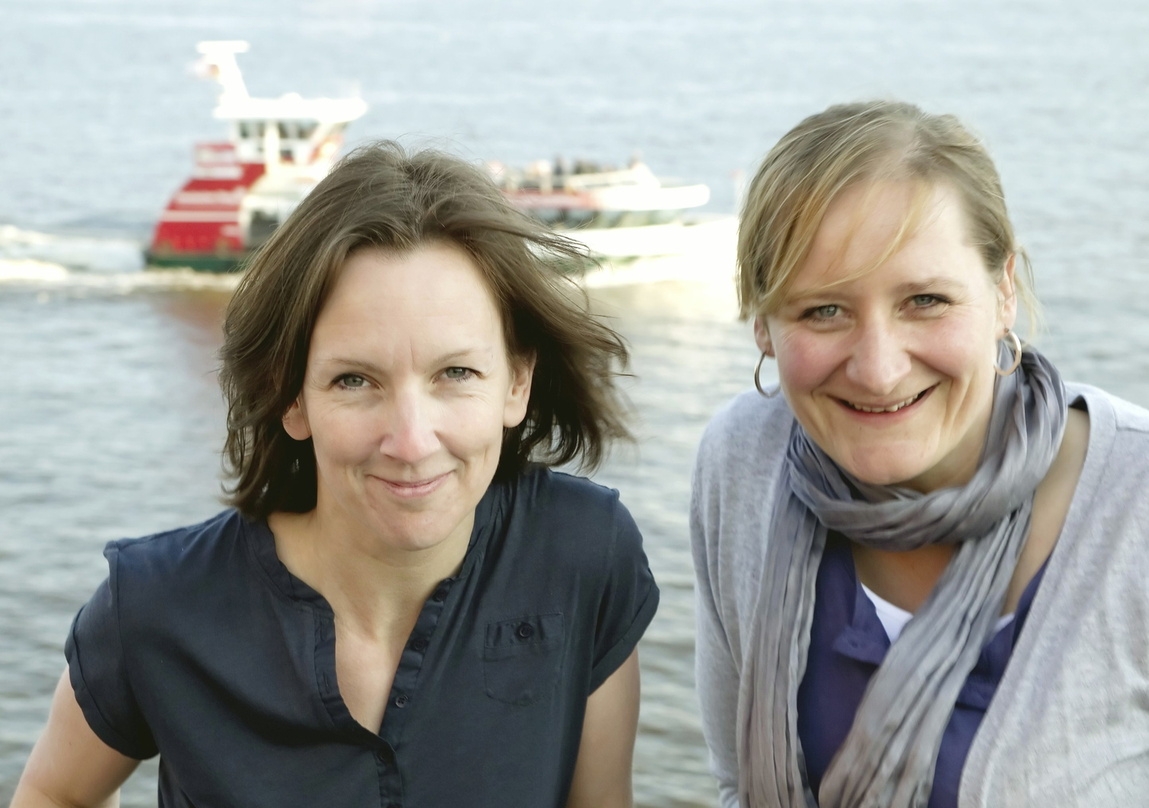 Zufrieden mit der Entwicklung des Elbjazz Festivals: Tina Heine (l.) und Nina Sauer