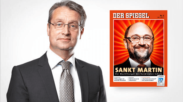 Gabor Steingart, "Spiegel"-Cover mit Martin Schulz