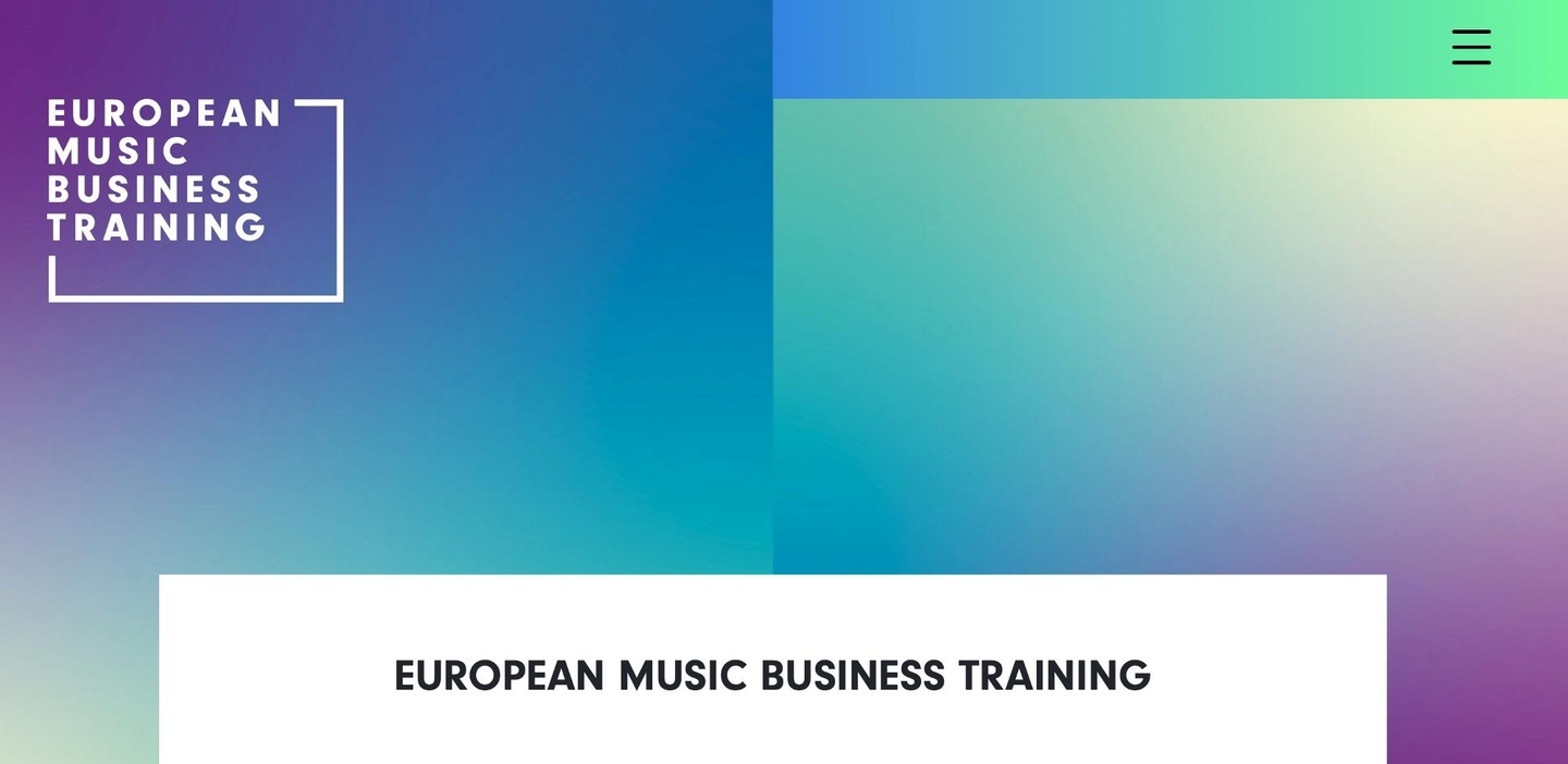 Hat die Schwerpunkte digitale Transformation, Resilienz und ökologische Nachhaltigkeit: das European Music Business Training 