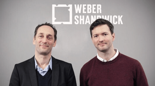 Weber Shandwick CEO Ilan Schäfer (l.) und ECD James Nester