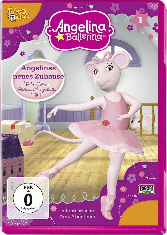 Ab 5. August auch auf DVD: "Angelina Ballerina"