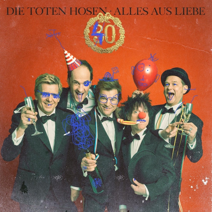 Am 27. Mai veröffentlichen Die Toten Hosen die Werkschau "Alles aus Liebe: 40 Jahre Die Toten Hosen"
