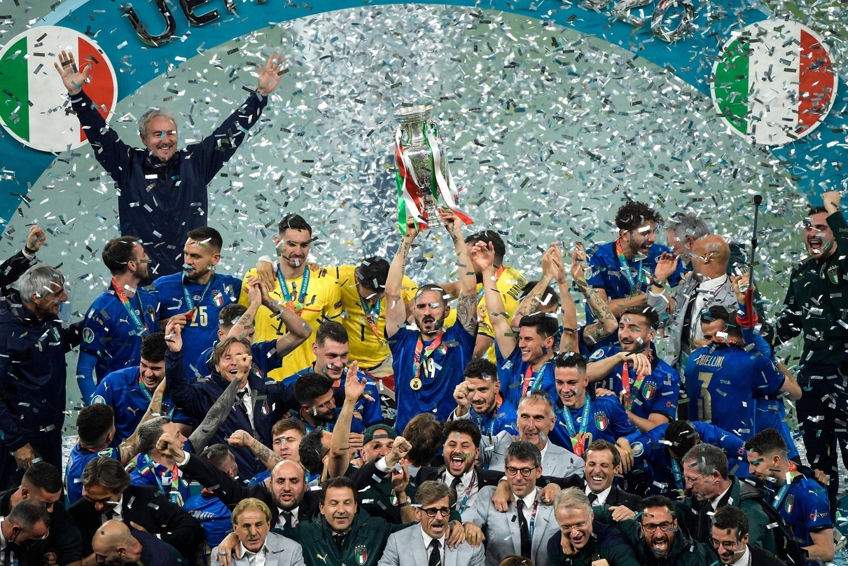 Die Squadra Azzurra feierte gestern Abend in Italien den Gewinn des EM-Titels 