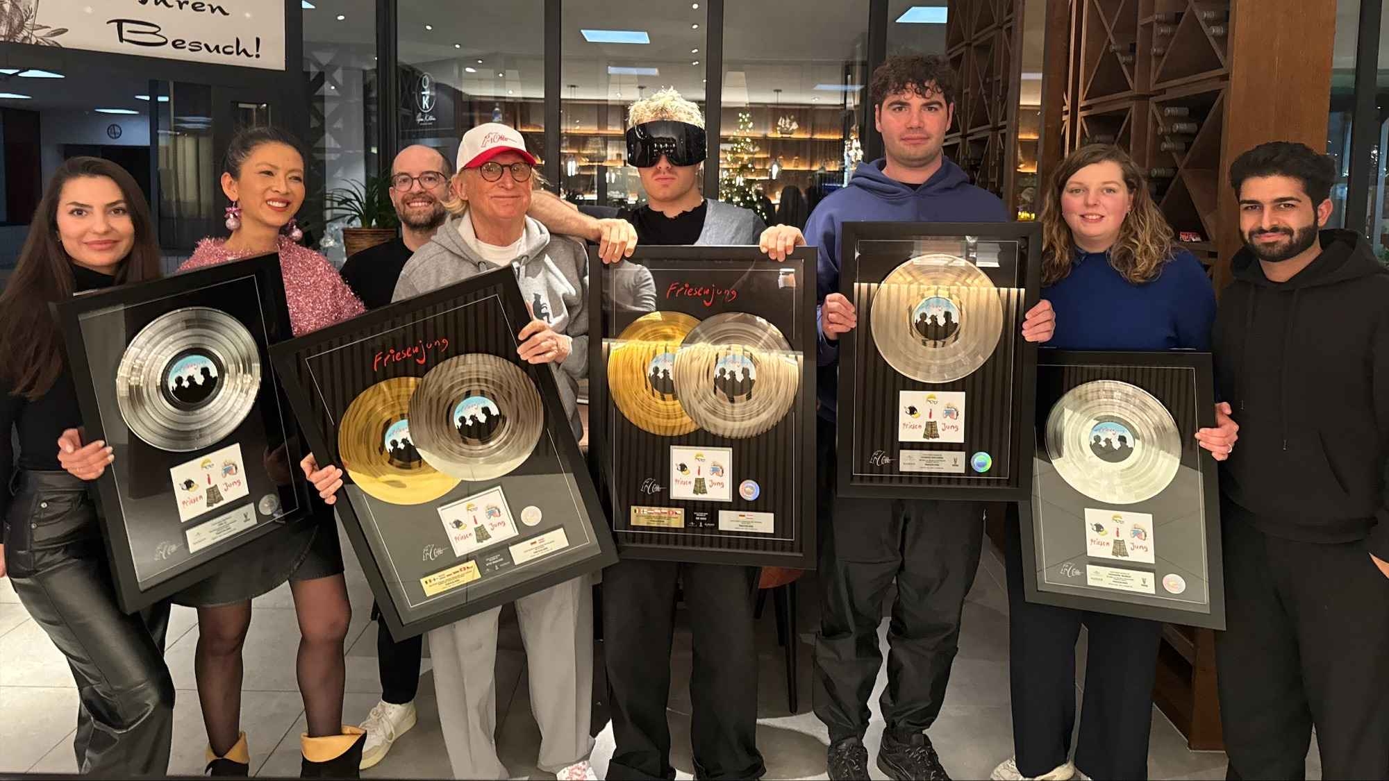 Gold und Platin für "Friesenjung"