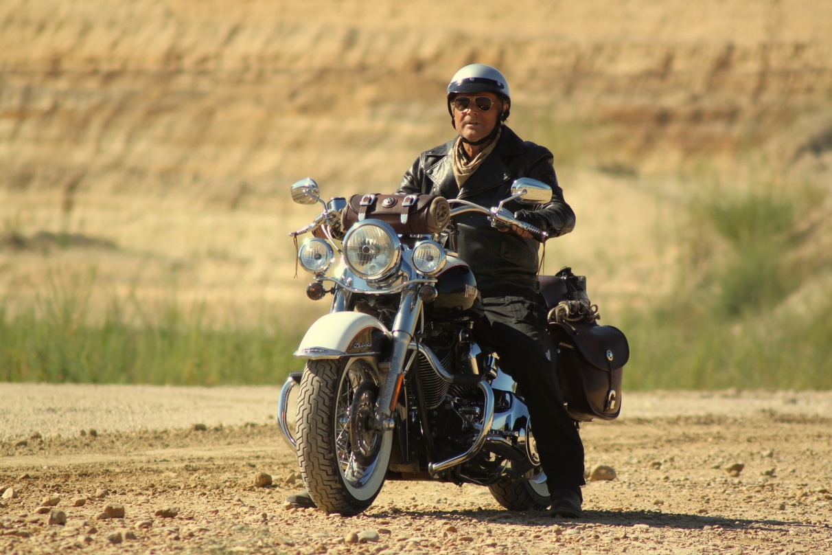 "Easy Rider" Terence Hill in seinem Film "Mein Name ist Somebody"