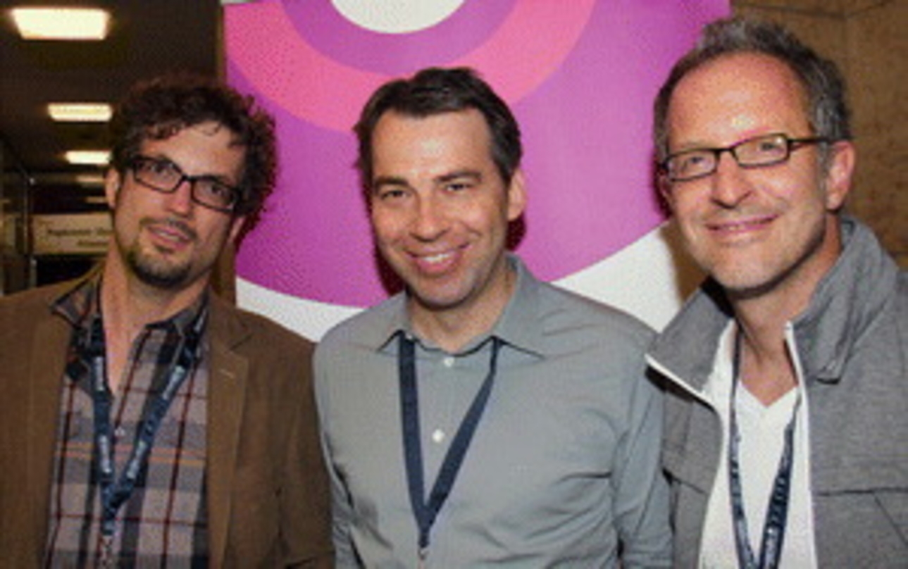 Gehen mit Branchentreff und Filmmusikkongress samt Preisverleihungen ins zehnte Jahr (von links): Matthias Hornschuh, Michael P. Aust und Matthias Kapohl
