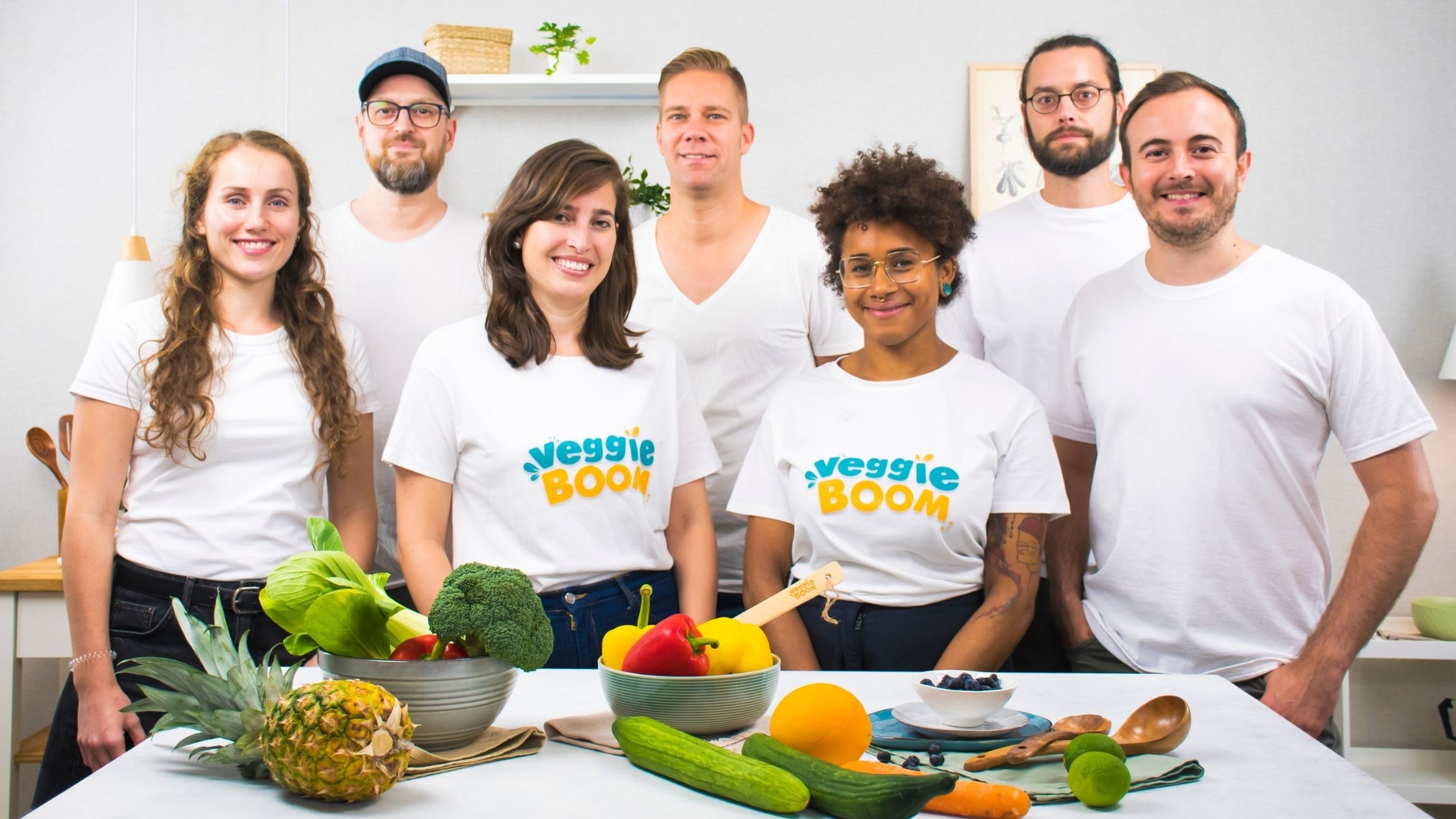 Das Team von "Veggie Boom" –