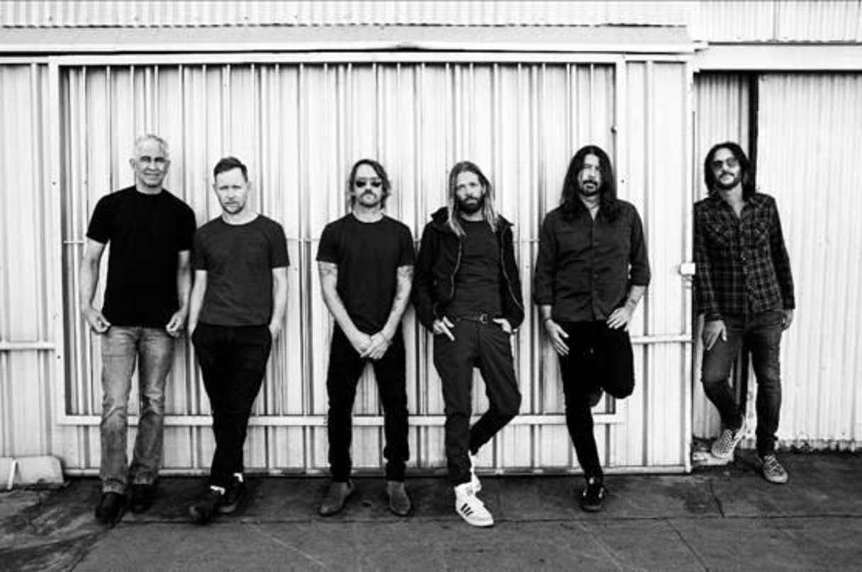 Nach zehn Jahren wieder auf der Pole in Deutschland: die Foo Fighters