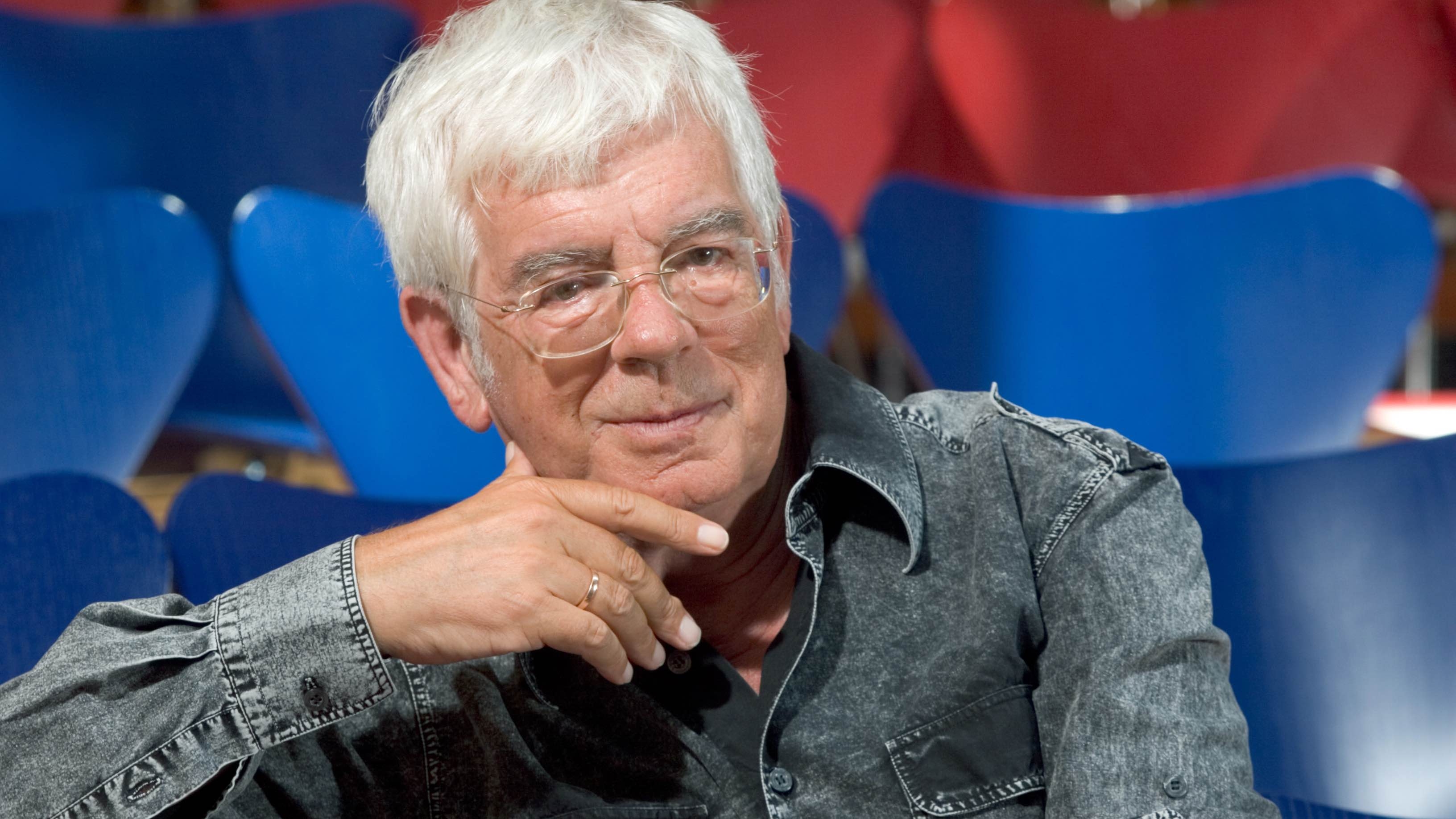 Helmuth Rilling am Freitag, 19.08.05, im International Colleg Salem. Überlingen