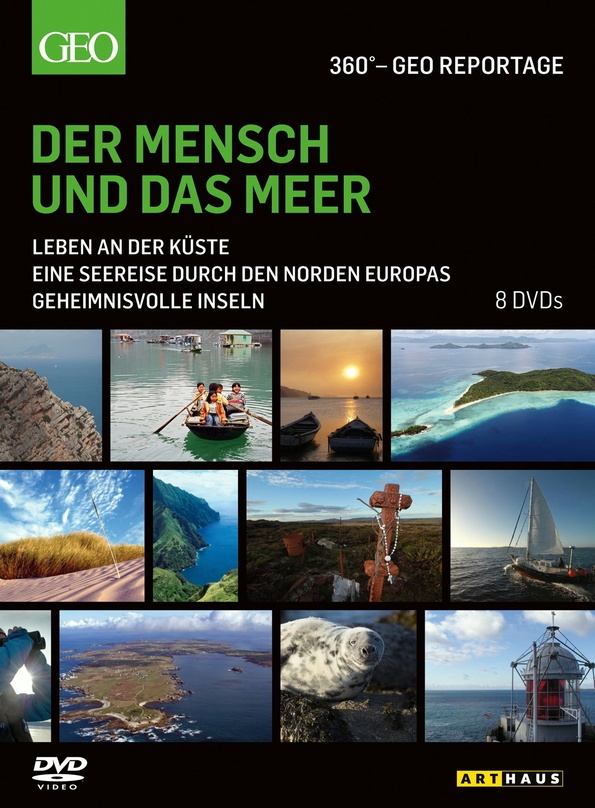 Auch als Gesamtedition mit acht DVDs erhältlich: "360 Grad - GEO Reportage: Der Mensch und das Meer"