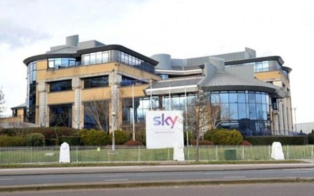 Die britische Sky-Zentrale in Brentford